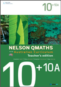 Nelson QMaths for the Australian Curriculum Advanced 10+10A Teacher's  Edition - Stephen Swift