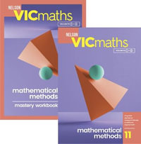 Nelson VicMaths 11 METHODS SB WB Value Pack with Nelson MindTap 15 Months - Greg Neal