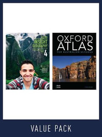 Oxford Insight Geography AC for NSW Stage 4 Atlas Value Pack : Oxford Insight Geography - Peter Van Noorden