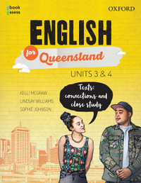 English for Queensland Units 3 &4 Student book + obook assess : English for Queensland - Kelli McGraw