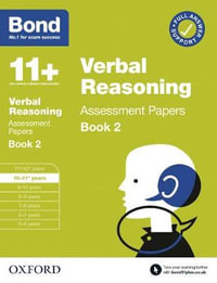 Bond 11+ Verbal Reasoning Assessment Papers 10-11 Years Book 2 : Bond English - Bond 11+