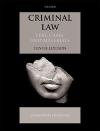 Criminal Law : Text, Cases, and Materials - Jonathan Herring