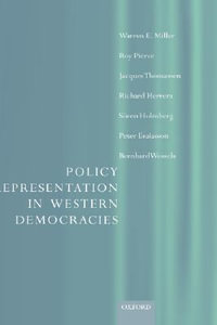 Policy Representation in Western Democracies - Warren Miller