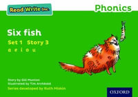 Read Write Inc Phonics : Green Set 1 Storybook 3 Six Fish - Gill Munton