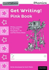 Read Write Inc Phonics : Get Writing! Pink Book Pack of 10 - Ruth Miskin