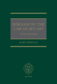 Derham on the Law of Set Off - Rory Derham