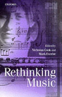 Rethinking Music - Nicholas Cook