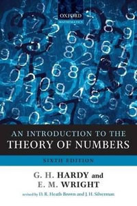 An Introduction to the Theory of Numbers - G. H. Hardy