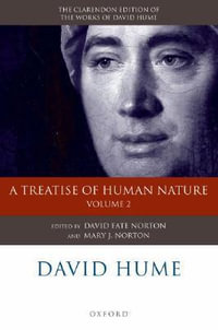 David Hume: A Treatise of Human Nature : Volume 2: Editorial Material - David Hume