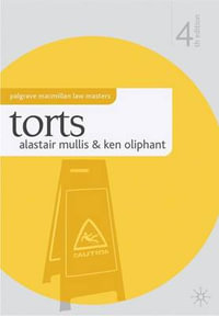 Torts : Hart Law Masters - Alastair Mullis