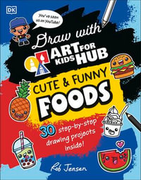 Draw with Art for Kids Hub Cute and Funny Foods - Art For Kids Hub