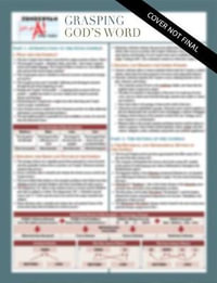 Grasping God's Word Laminated Sheet : Zondervan Get an A! Study Guides - J. Scott Duvall