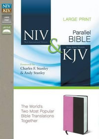 NIV, KJV, Parallel Bible, Large Print, Leathersoft, Pink/Brown : The World's Two Most Popular Bible Translations Together - Zondervan Publishing