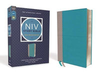 NIV Study Bible, Fully Revised Edition, Leathersoft, Teal/gray, Red Letter, Comfort Print : NIV Study Bible, Fully Revised Edition - Zondervan