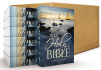 Niv, Holy Bible, Larger Print, Economy Edition, Case Of 24, Comfort Print [Blue] : Blue, Case of 24 - Zondervan