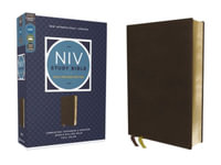 NIV Study Bible, Fully Revised Edition (Study Deeply. Believe Wholeheartedly.), Genuine Leather, Calfskin, Brown, Red Letter, Comfort Print : NIV Study Bibles - Kenneth L. Barker