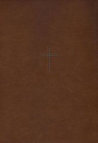 Niv, Quest Study Bible, Large Print, Leathersoft, Brown, Comfort Print : The Only Q and A Study Bible - Christianity Today Intl