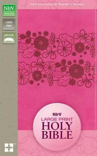 NIrV, Holy Bible, Large Print, Leathersoft, Pink - Zondervan Publishing