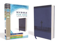 NIV Thinline Bible For Kids Red Letter Edition [Large Print, Blue] : Thinline Edition - Zonderkidz