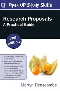 Research Proposals : 2nd Edition - Martyn Denscombe