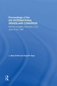 Proceedings Of The Xiv International Grassland Congress - J. Allan Smith