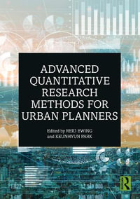 Advanced Quantitative Research Methods for Urban Planners - Reid Ewing