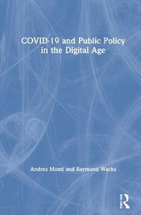 COVID-19 and Public Policy in the Digital Age - Andrea Monti