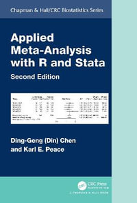 Applied Meta-Analysis with R and Stata : Chapman & Hall/CRC Biostatistics - Ding-Geng (Din) Chen