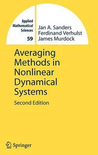 Averaging Methods in Nonlinear Dynamical Systems : Applied Mathematical Sciences - Jan A. Sanders