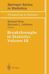 Breakthroughs in Statistics : Ernst Schering Research Foundation Workshops - Samuel Kotz