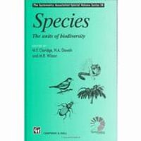 Species : The units of biodiversity - M.F. Claridge