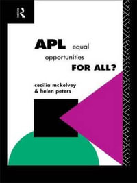 APL : Equal Opportunities for All? - Cecilia McKelvey