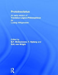 Prototractatus : Routledge Library Editions - Ludwig Wittgenstein