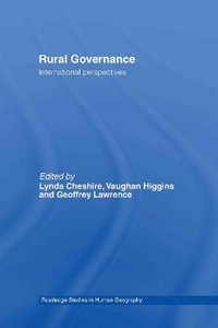 Rural Governance : International Perspectives - Lynda Cheshire