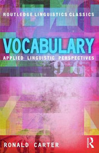 Vocabulary : Applied Linguistic Perspectives - Ronald Carter