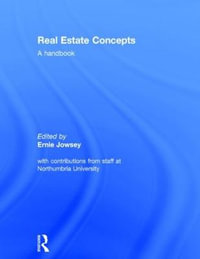 Real Estate Concepts : A Handbook - Ernie Jowsey