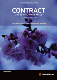 Contract : Cases and Materials 14th Edition - Andrew  Robertson