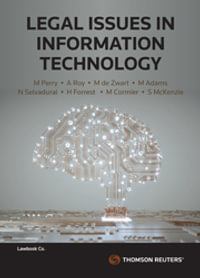 Legal Issues in Information Technology - Mark Perry