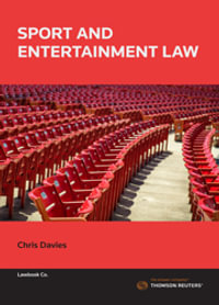 Sport and Entertainment Law : 1st Edition - Chris Davies