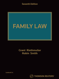 Family Law : 7th Edition - Grant Riethmuller