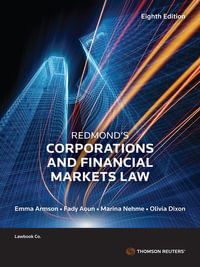 Redmond's Corporations and Financial Markets Law : 8th Edition - Emma Armson