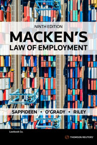 Macken's Law of Employment : 9th Edition