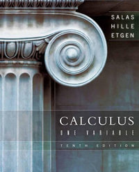 Calculus : One Variable - Saturnino L. Salas