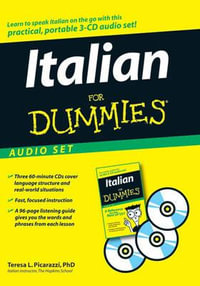 Italian For Dummies Audio Set : For Dummies (Language & Literature) - Teresa L. Picarazzi