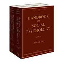 Handbook Of Social Psychology, 2 Volume Set, 5th Edition - Susan T. Fiske