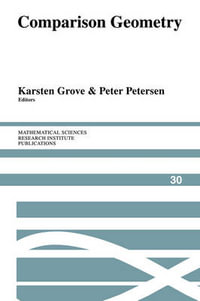 Comparison Geometry : Mathematical Sciences Research Institute Publications - Karsten Grove