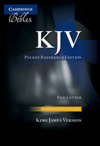 KJV Pocket Reference Bible, Black French Morocco Leather with Zip Fastener, Red-letter Text, KJ243 : XRZ Black French Morocco Leather, with Zip Fastener - Baker Publishing Group Staff