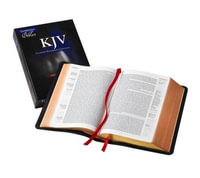 KJV Clarion Reference Bible, Black Edge-lined Goatskin Leather, KJ486 : XE Black Goatskin Leather - Cambridge University Press