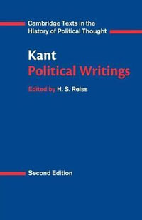 Kant : Political Writings - Immanuel Kant