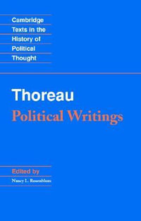 Thoreau : Political Writings - Henry David Thoreau